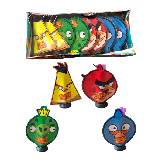¡Los Angry Birds se han vuelto pirotécnicos! Disfruta de un espectáculo de luces y sonidos con nuestro juego pirotécnico Angry Birds.