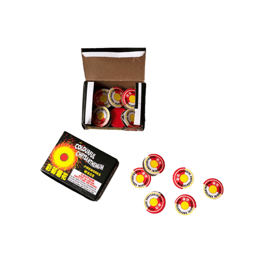 Crisantemo Pirotécnico es un excelente adición de pirotecnia importado directamente desde china, es una juego pirotécnico increible.